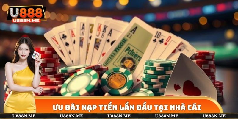 Ưu đãi cho lần nạp đầu tiên tại nhà cái U888